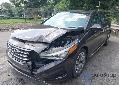 2016 Hyundai Sonata Sport from USA, damaged, VIN 5NPE34AF4GH425323